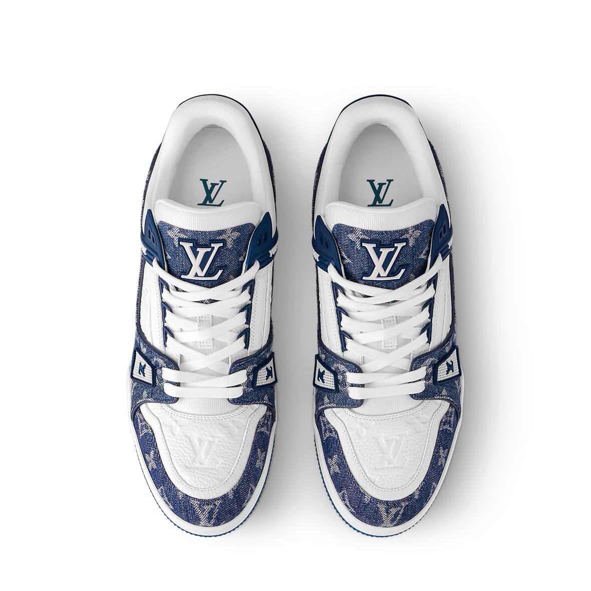 Louis Vuitton - Trainer white blue