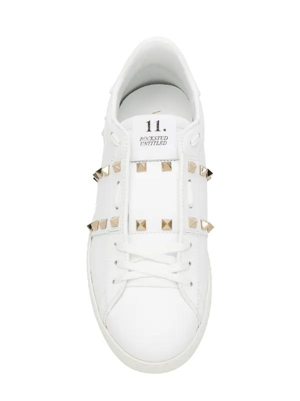 Valentino Garavani - X Rockstud white platinum