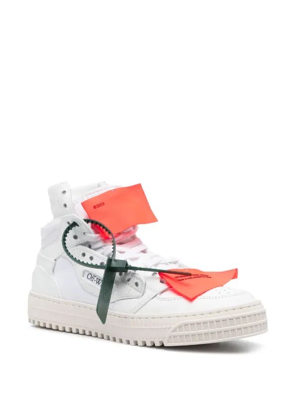 Off White high - White orange