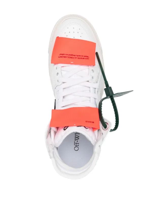 Off White high - White orange