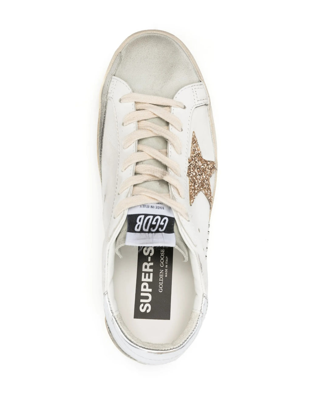 Golden Goose - White silver gold